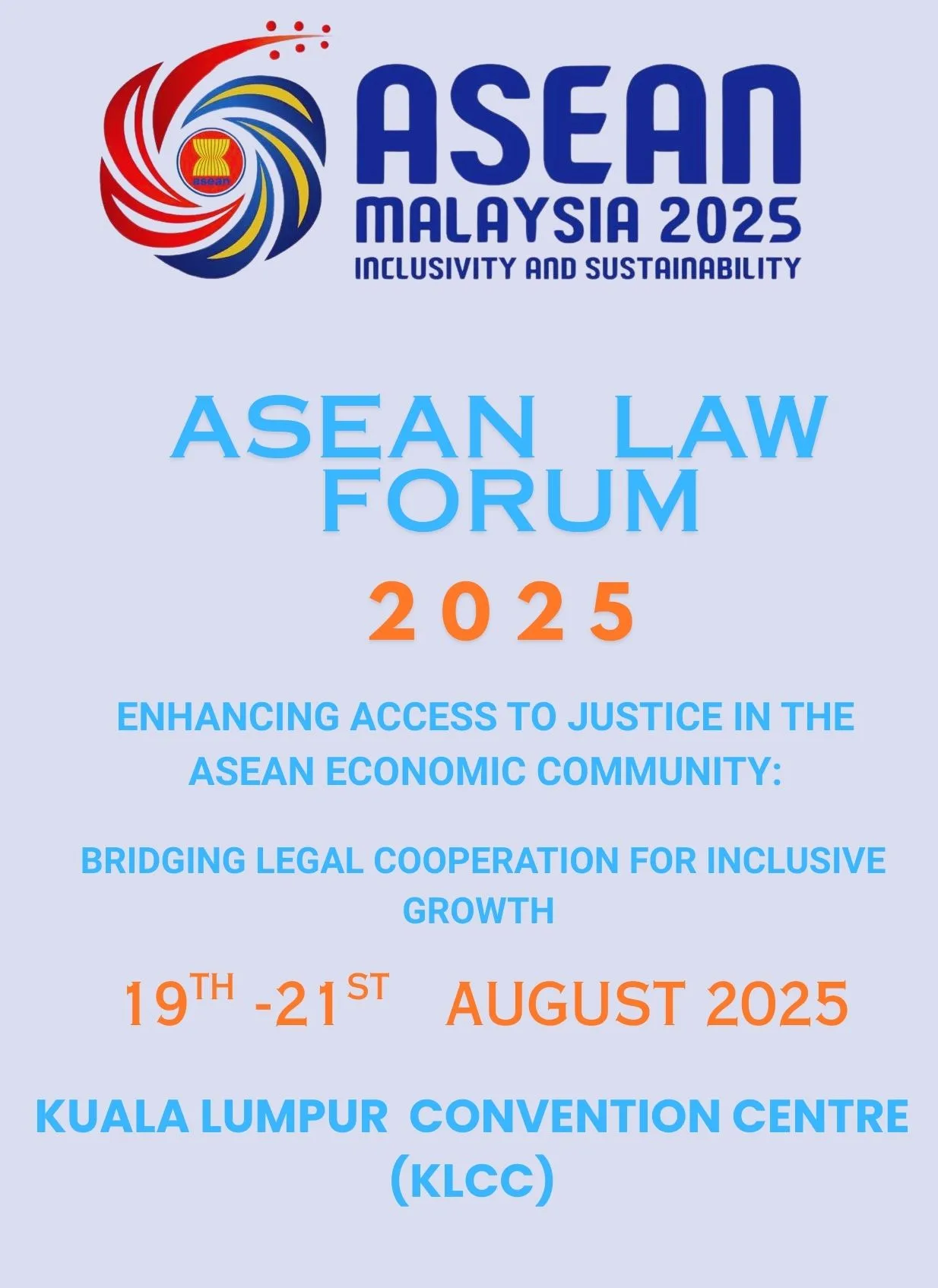 Participation in First ASEAN Law Forum 2025 at Kuala Lumpur