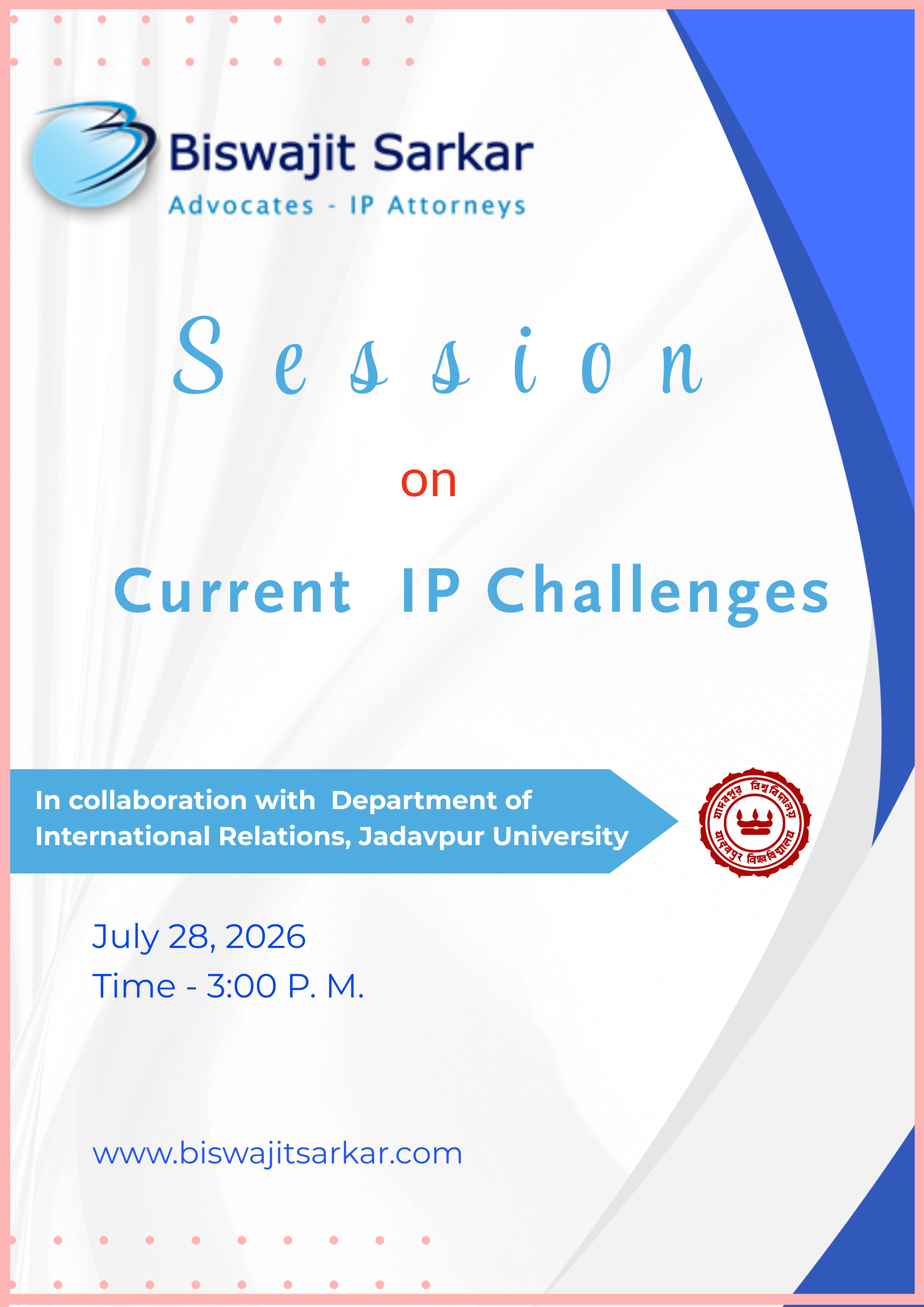 Session on Current Challenges in Intellectual Property Rights